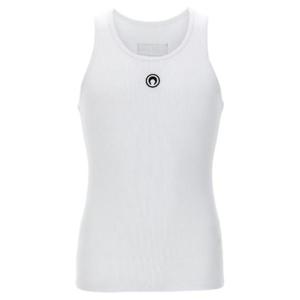마린 세레 문 로고 자수 리브 탱크 탑 MTT081ACJER0011 WH10 TP935962245