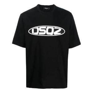 25 FW 디스퀘어드2 로고 프린트 반소매 티셔츠 S71GD1269S22427 TP432221104