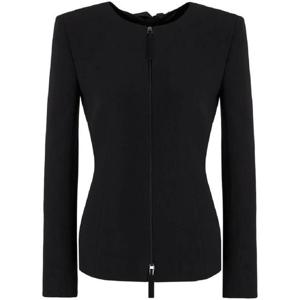 25 FW 조르지오아르마니 보우 디테일 집업 재킷 GW000158TE10071 TP432345752