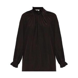 25 FW 빅토리아베컴 드레이프 실크 블라우스 1324WSH005716A TP432469358