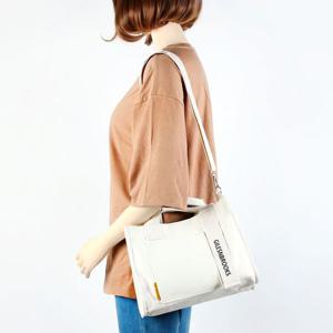 레터링 스트랩 캔버스 크로스 백 SM-GB-702