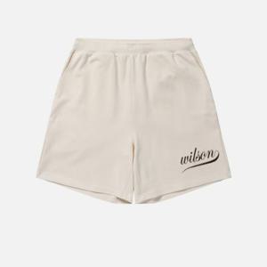 윌슨반바지 JQS W241003LFH31-CRM 유니 테크코튼 반바지