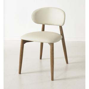 데코라인 워라벨 고무나무 원목 식탁의자 카페 식당 의자 방문설치