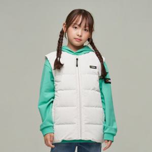 K244UDV020 헤론 경량 구스 다운 베스트 CRYSTALBEIGE