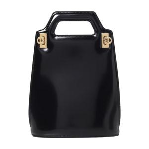 살바토레 페라가모 완다 노스 사우스 미니백 블랙 213494 762502