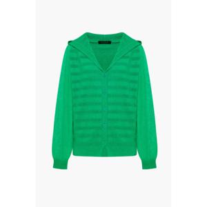 [LYNN] 린 스트라이프 후드가디건 LCCDPF7100