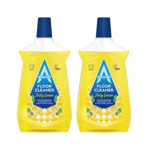 아스토니쉬 먼지제거 광택제 바닥 클리너 제스티 레몬 1L 2개