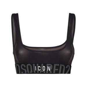 [DSQUARED2] 라프리마 여성 Reggiseni Iconmotif 방도 브라 D8RG45660 01003 블랙 /9