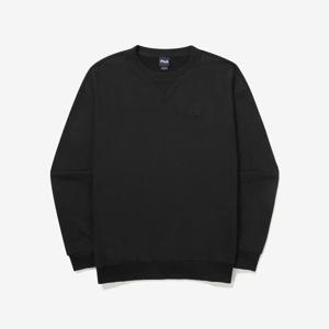 [휠라]WHITE ROCK 그래픽 맨투맨 (FS2POG3106X_BLK)