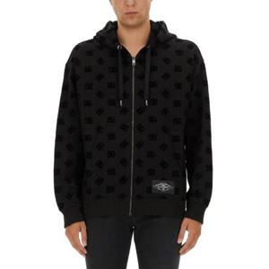 돌체앤가바나 올오버 DG 프린트 지퍼업 후드 티셔츠 G9AIYTG7NWD N0000 TP944823518