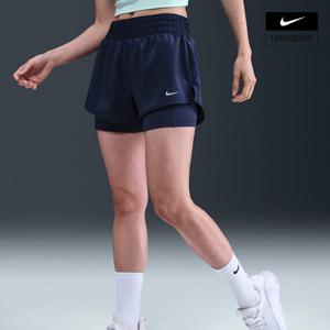 [나이키] 드라이 핏 원 여성 미드라이즈 3인치 브리프 라인드 쇼츠 DX6013-410