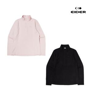 아이더 [택가 89,000원] 여성 소프티 간절기  긴팔 짚업 티셔츠 DWU23204