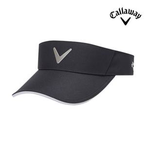 캘러웨이 CG 투어 쉐브 메탈 남성용 바이저 골프모자 블랙