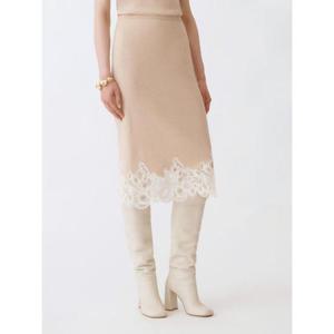 파비아나 필리피 미디 스커트 GND215F395L519 0158 Rope