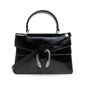 (선물포장) 구찌 디오니소스 페이던트 스몰 토트백 블랙 799599