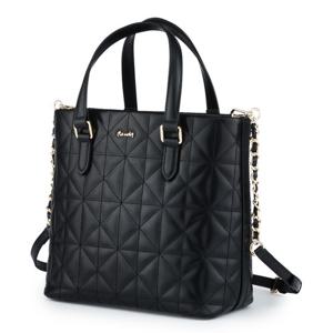 금강 르느와르 여성 소가죽 퀼팅 크로스 겸 토트백 BAGTO2401WRENF1 블랙