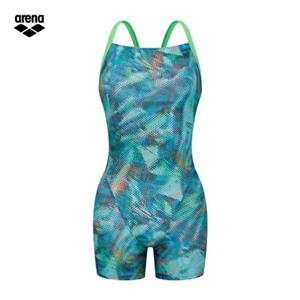 아레나 솔티선샤인 A5SL1PL53 GRN (주머니백 증정) 여성 일반 3부반신 수퍼플라이백 실내수영복