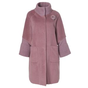 [펠리체조수니]루즈핏 니트블럭 코트(FLWC468)