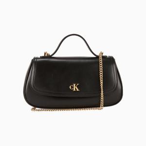 [캘빈클라인 진](4F3282G-YIH)여성 하드웨어 모노그램 탑핸들 체인 백