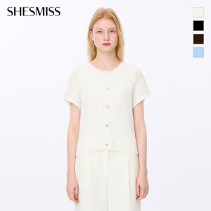 [쉬즈미스] 리브드 캡소매 니트_SSKPOP22120