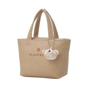 [세인트앤드류스]공용 테디베어 키링 로고 미니백 (831E1BGA03BG)