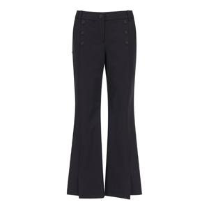 [세인트앤드류스]여성 별 심볼 버튼 슬릿 헴 팬츠 (821E1PT101BK)