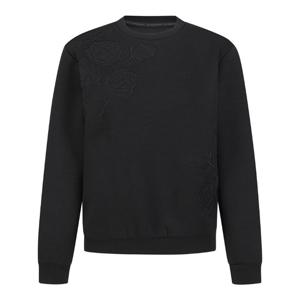 [세인트앤드류스]여성 플로럴 자수 소프트 스웨트셔츠 (821E1TR181BK)