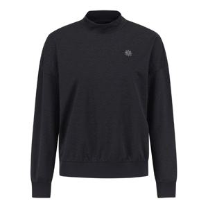 [세인트앤드류스]여성 로고 패턴 모크넥 긴팔 티셔츠 (821E1TSA21BK)