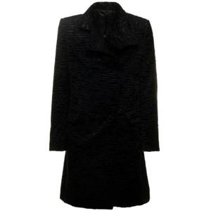 Balmain 더블 브레스티드 롱 코트 YH1UC005VC31 0PA TP946545578