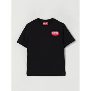 키즈 디젤 티셔츠 J02469KYAUN K900 Black