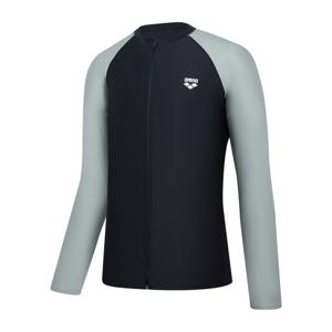 [아레나]아레나 선셋 릴렉스핏 집업 래쉬가드 A4BM1RR48BLK