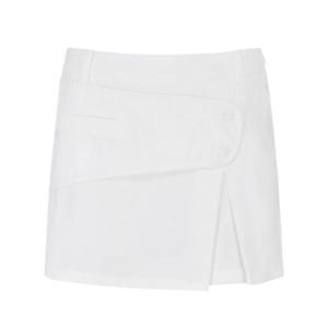 [세인트앤드류스]여성 버튼 패널 벨벳 큐롯 스커트 (821D3PC002WH)