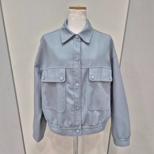 [나인스텝]포켓가죽자켓 N25NJ5106  BU_YS