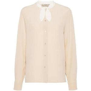 25 FW 프라다 트라이앵글 로고 크레이프 셔츠 P442H15G3SOOO TP441530378