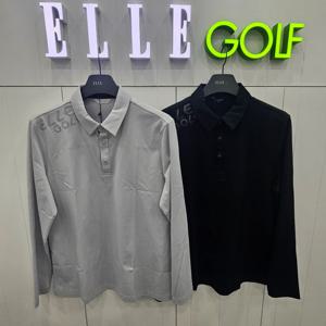 [엘르골프]남성  간절기 어깨 로고 포인트 폴로티셔츠6K15254_DJ