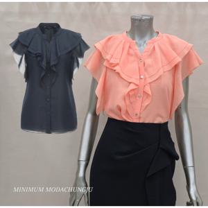 [미니멈]MD 러플 카라 블라우스 MD MYBAWB4280 Z_CJ