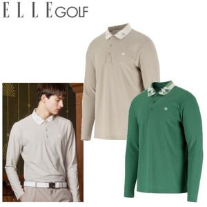 [엘르골프]남성 에리 포인트 폴로 티셔츠 6J15203_DJ
