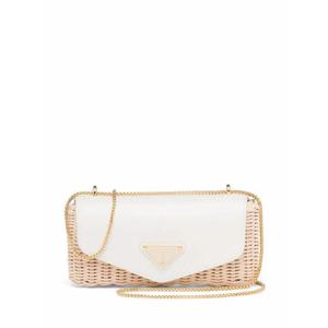 프라다 로고 장식 인터우븐 디자인 미니 백 1NR0122BVU