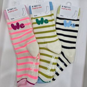 [래핑차일드]래핑차일드 스트라이프롱레귤러삭스 85A29-810-345_