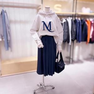 [시에로]  SK1THF02M_데끼 테두리 M아플리케 후드 티셔츠