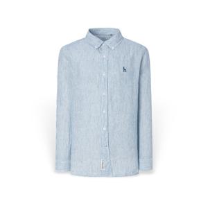 남성 린넨 스트라이프 긴팔셔츠 HZSH5C105T2