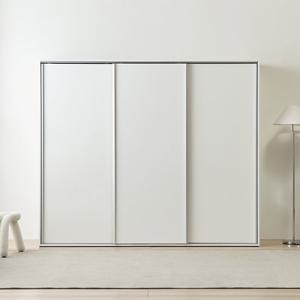 [착불] 동서가구 에센셜 3도어 슬라이드 옷장 2300 DF926814