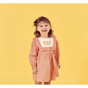 [디즈니베이비]푸깅엄체크원피스레깅스세트(RED)_79S123052