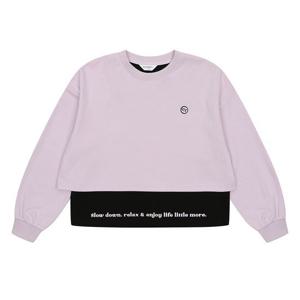 [에꼴리에]여아 레이어드 레터링 티셔츠 23C5453_VI