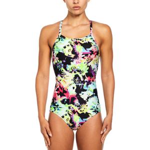 나이키스윔  여자수영복 여성 드리피 플라워 레이서백 로우 레그 컷 NESSE010-959