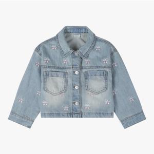 [치크(키즈)]전판자수 데님자켓 CKJA2581G