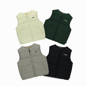 내셔널지오그래픽 키즈 [현대울산점] [2025 겨울신상] K254UDV010 헤론 경량 구스 다운 베스트 경량조끼