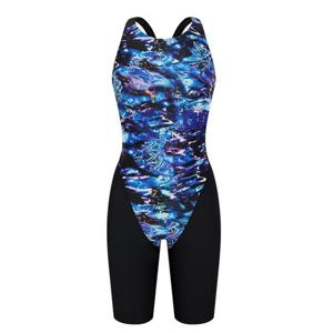 [아레나] 바이닐 레이서백 4부 반신수영복 A5SL1PL54BLK