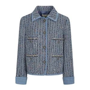 [제이제이 지고트]롤업 배색 멀티 텍스쳐 재킷  GN9A0JKJ9