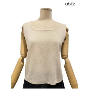 [에이비에프지]양면 민소매 니트 APZ2HW53F